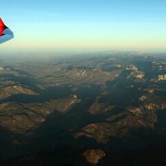 Flugwegposition um 15:20:27: Aufgenommen in der Nähe von Landl, Österreich in 5058 Meter